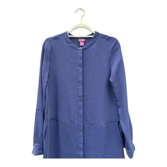 The Savile Row Co. London Blue Shirt Dress Tunic Size 6 Excellent - Picture 3 of 6